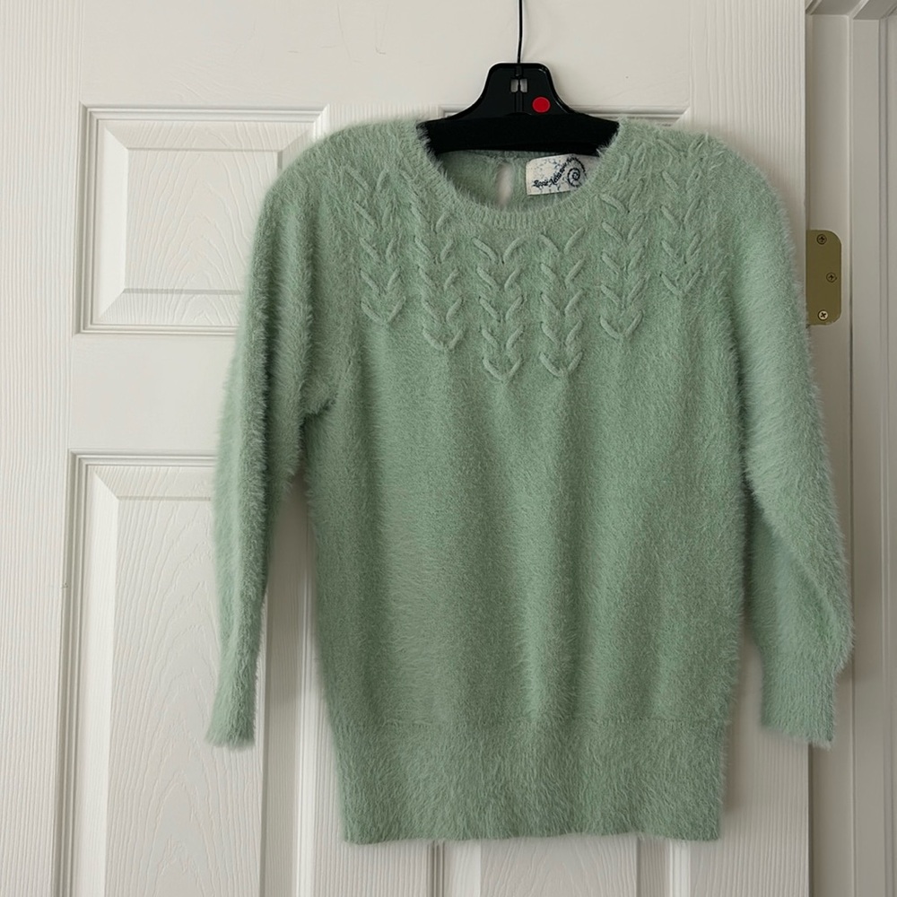 Anthropologie 4/3 sleeve knit